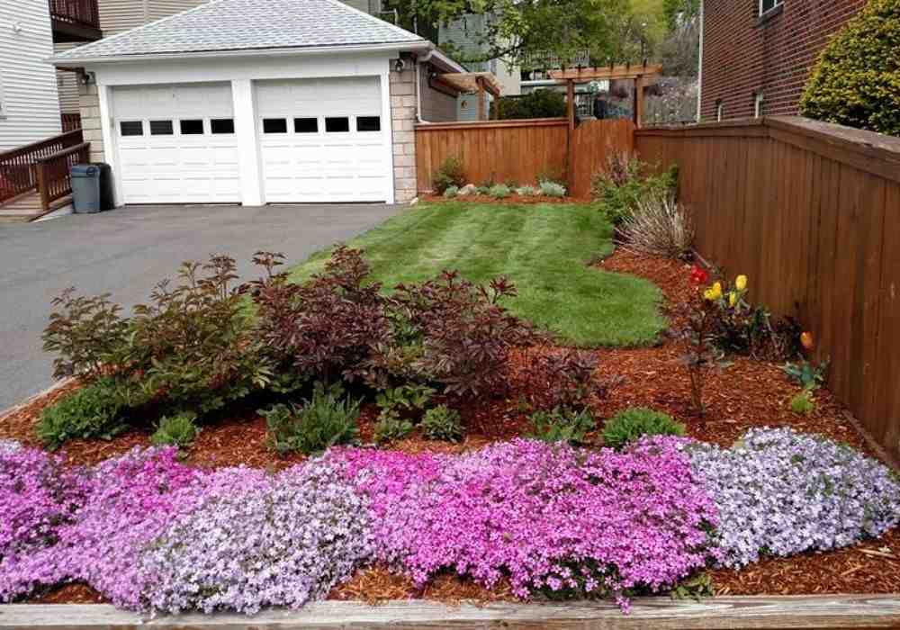 Happy Trash Cans and Garden Gloves: A Cartoonish Take on Spring Yard Cleanups