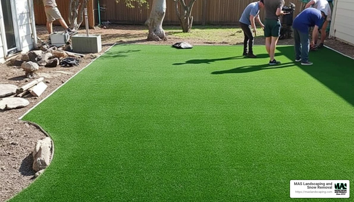 Your Neighborhood’s Best: Artificial Grass Layers Installation Your Neighborhood’s Best: Artificial Grass Layers Installation
