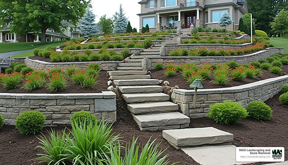 Level Up: Hardscaping Ideas for Sloped Yards