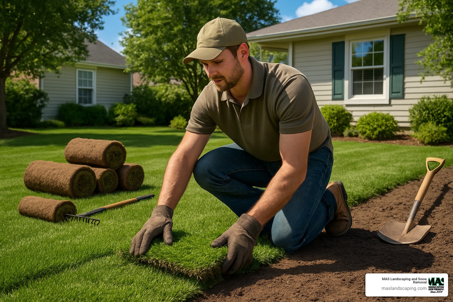From Dirt to Green: Understanding Your Sod Installation Investment