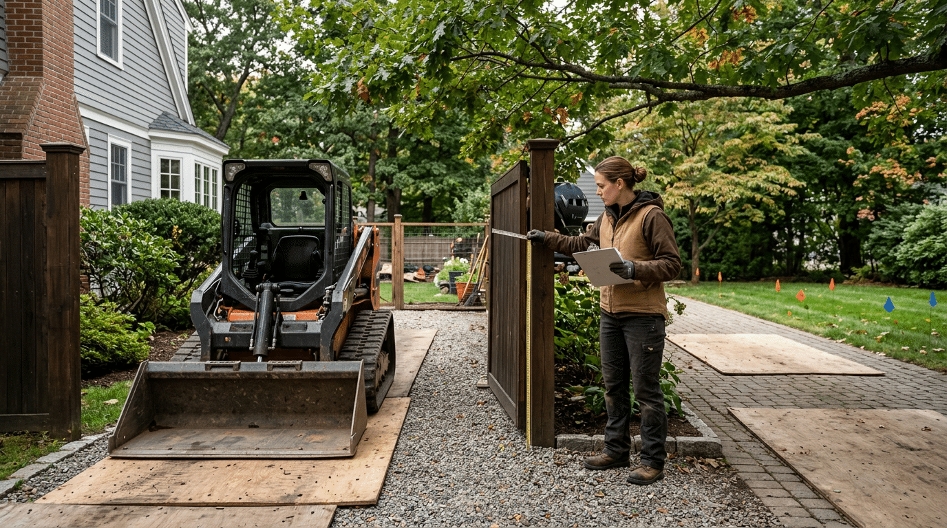 Before Bobcat Work: A Site-Access Checklist for Massachusetts Properties Before Bobcat Work: A Site-Access Checklist for Massachusetts Properties