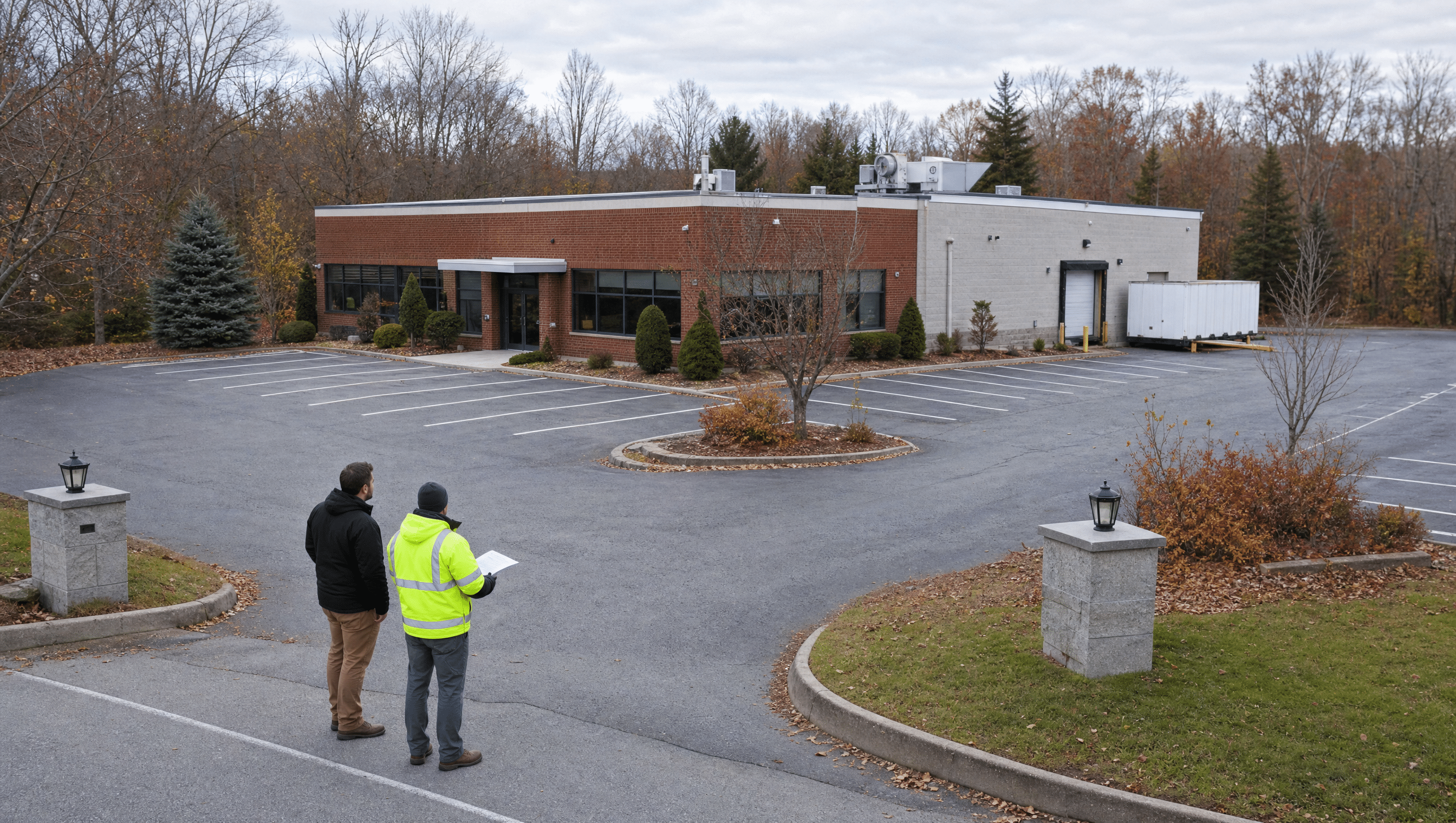 Snow Removal Planning for Small Commercial Lots: Entrances, Storage, and Pedestrian Routes Snow Removal Planning for Small Commercial Lots: Entrances, Storage, and Pedestrian Routes