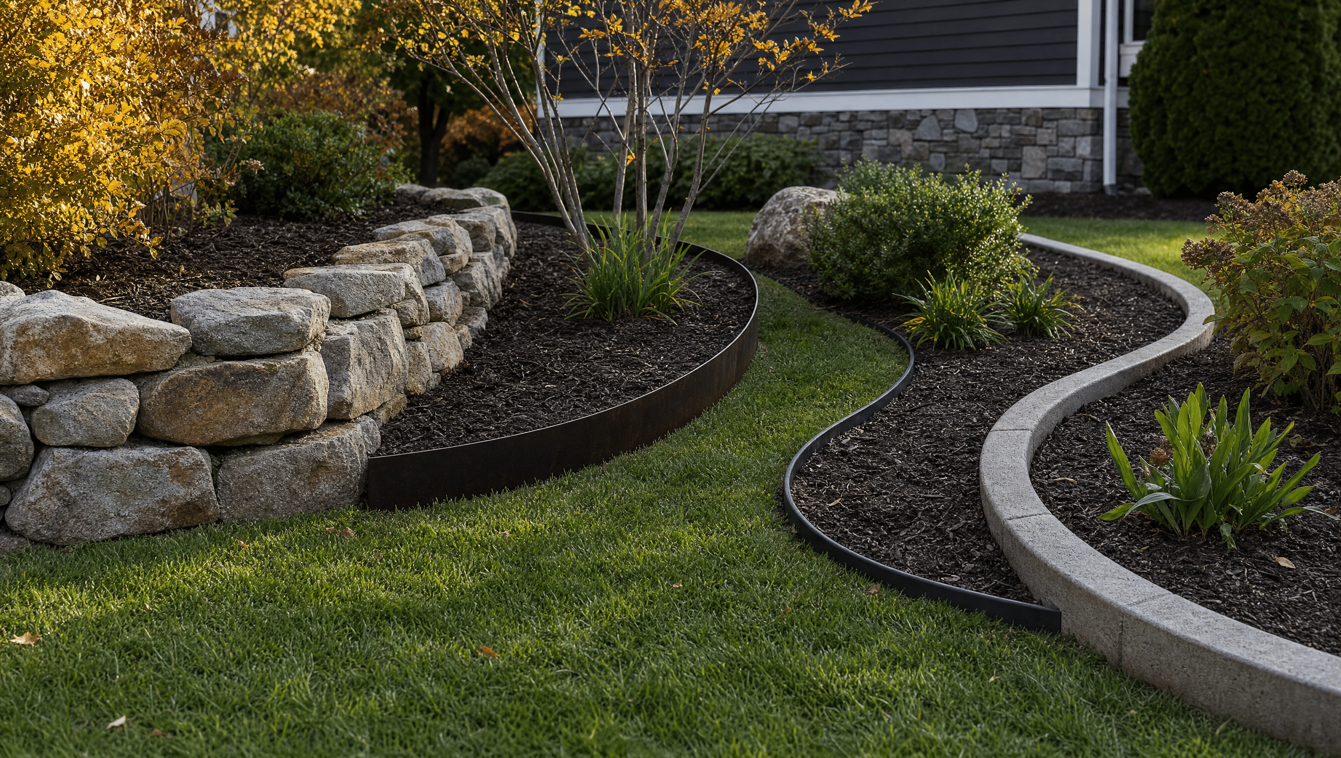 Landscape Edging Materials: Comparing Stone, Metal, Plastic, and Concrete Landscape Edging Materials: Comparing Stone, Metal, Plastic, and Concrete